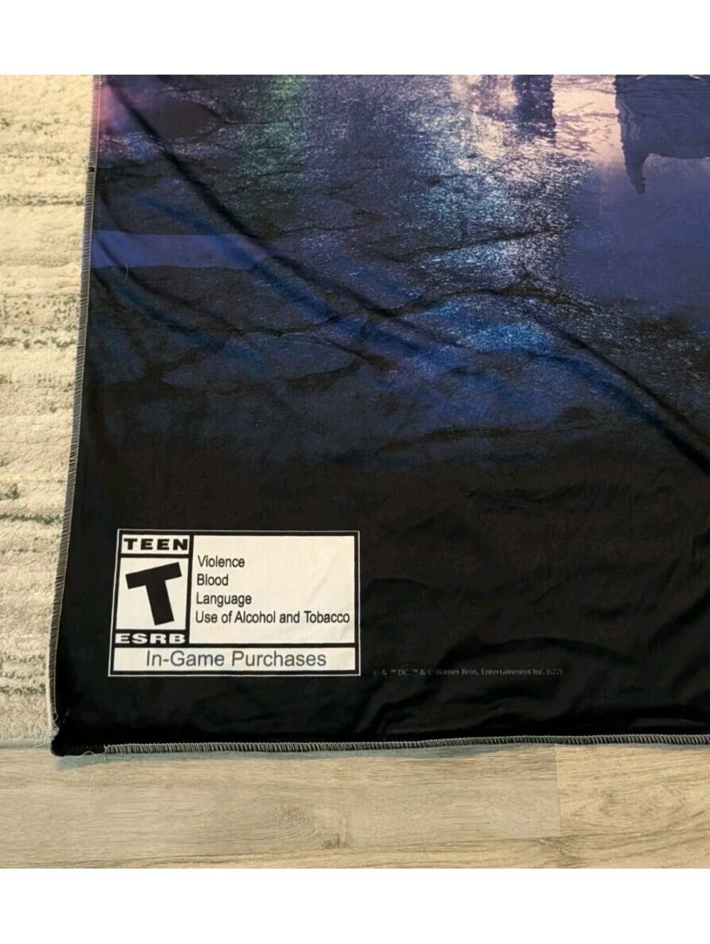 Gotham Knights GameStop Promo Fabric Banner 7x4 Flag DC Batman WB Games Rare